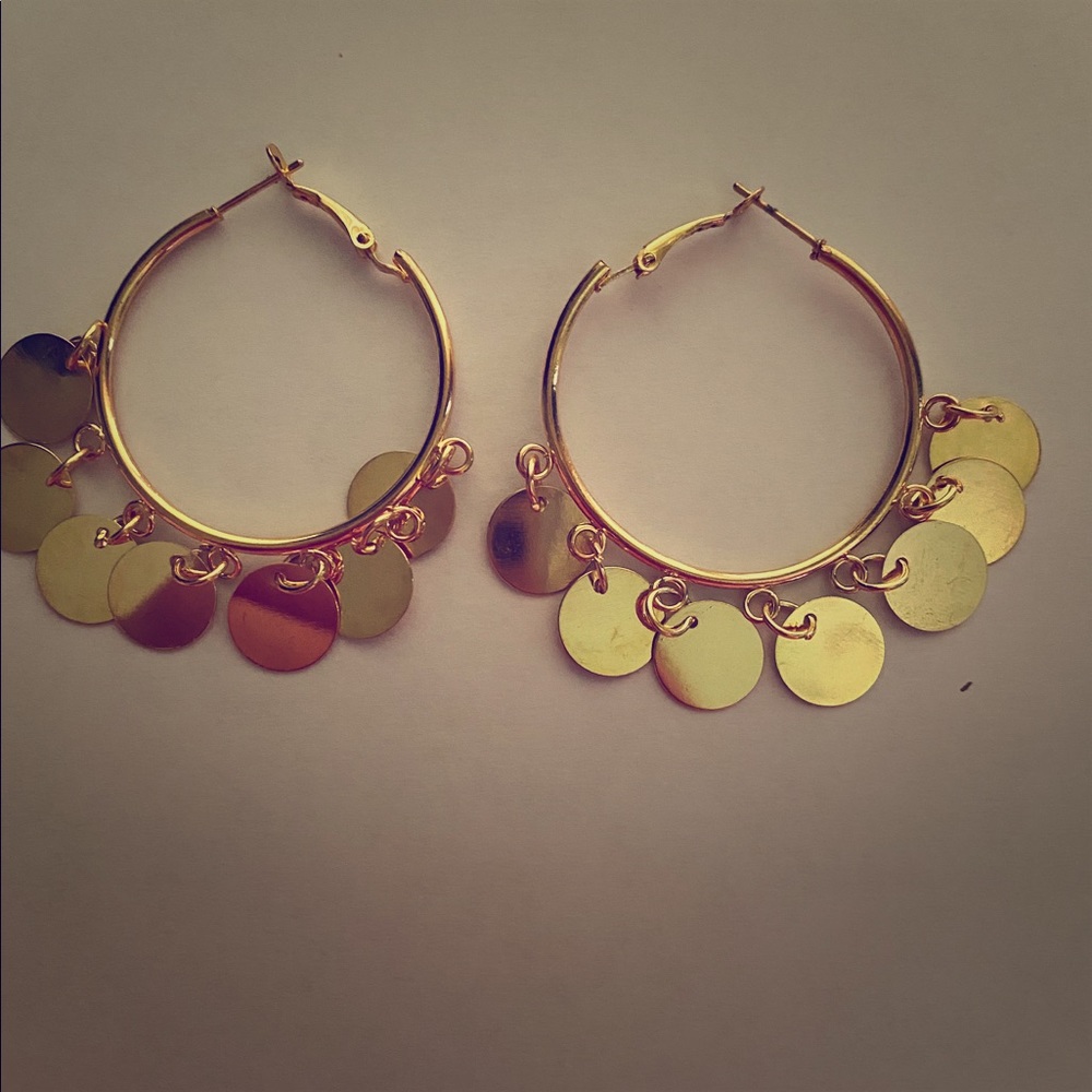 Hoop earrings